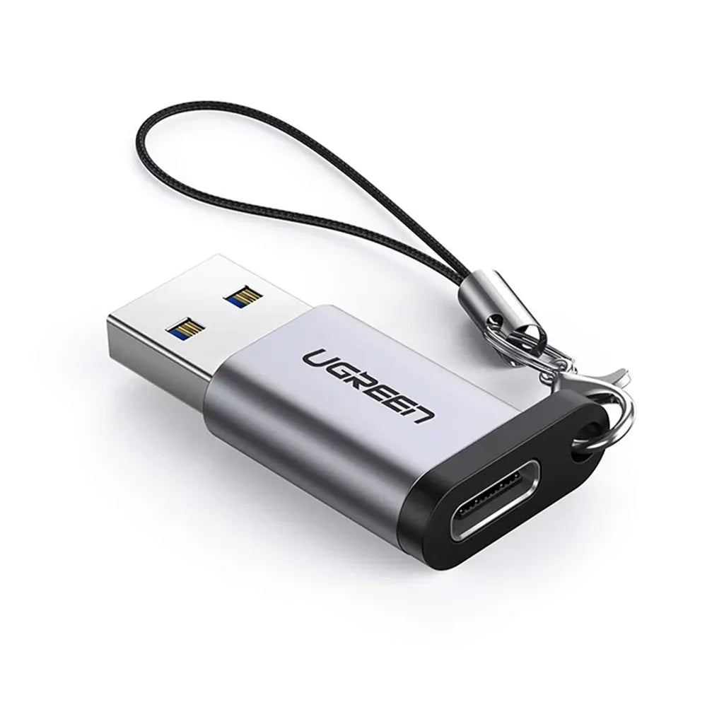 UGREEN UG-50533 USB-A 3.0 to USB-C Adapter with Lanyard -tpstech.in