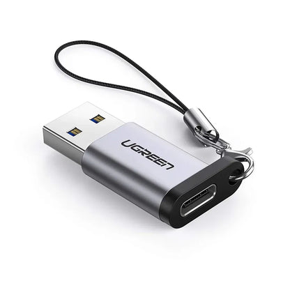 UGREEN UG-50533 USB-A 3.0 to USB-C Adapter with Lanyard -tpstech.in