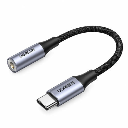 UGREEN UG-80154 Braided USB C to 3.5mm Female Headphone Jack Adapter Cable tpstech.in