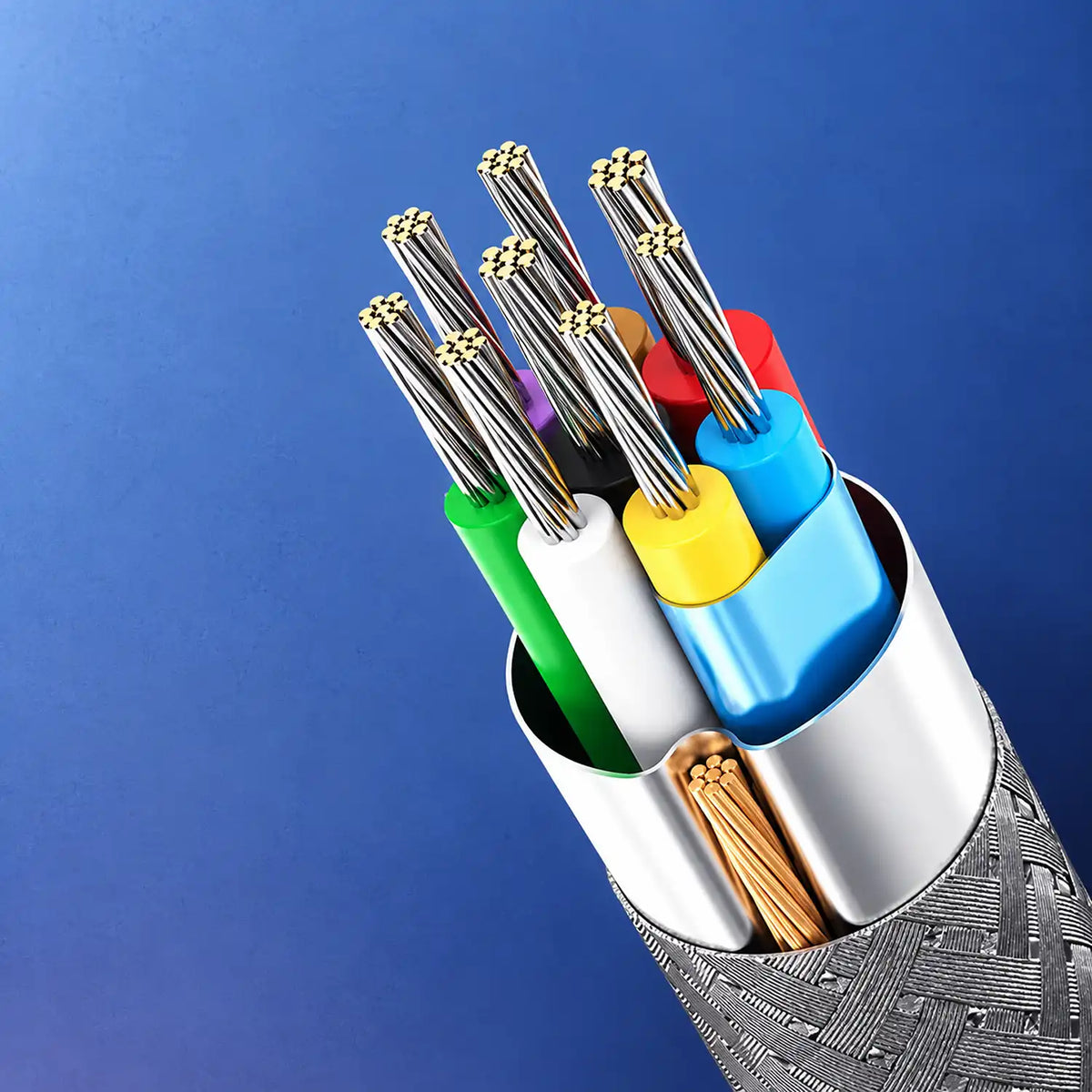 UGREEN US130 10841 USB 3.0 to Micro-B Cable Internal Multi Layer Shielding Structure -tpstech.in