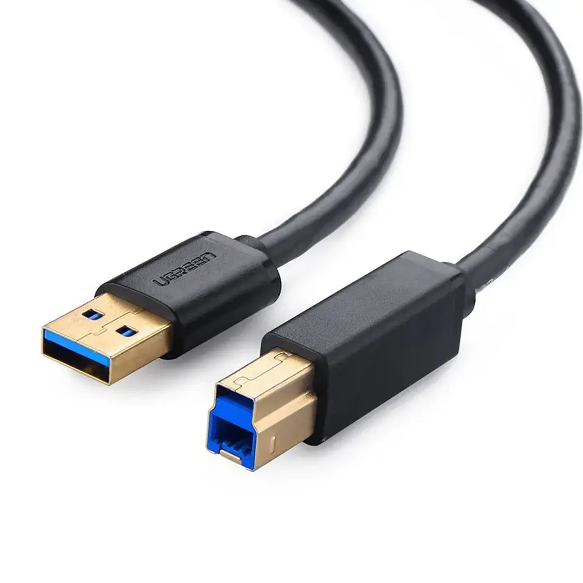 UGREEN US210 10372 USB 3.0 Type-A to Type-B Printer Cable Gold Plated Connectors -tpstech.in