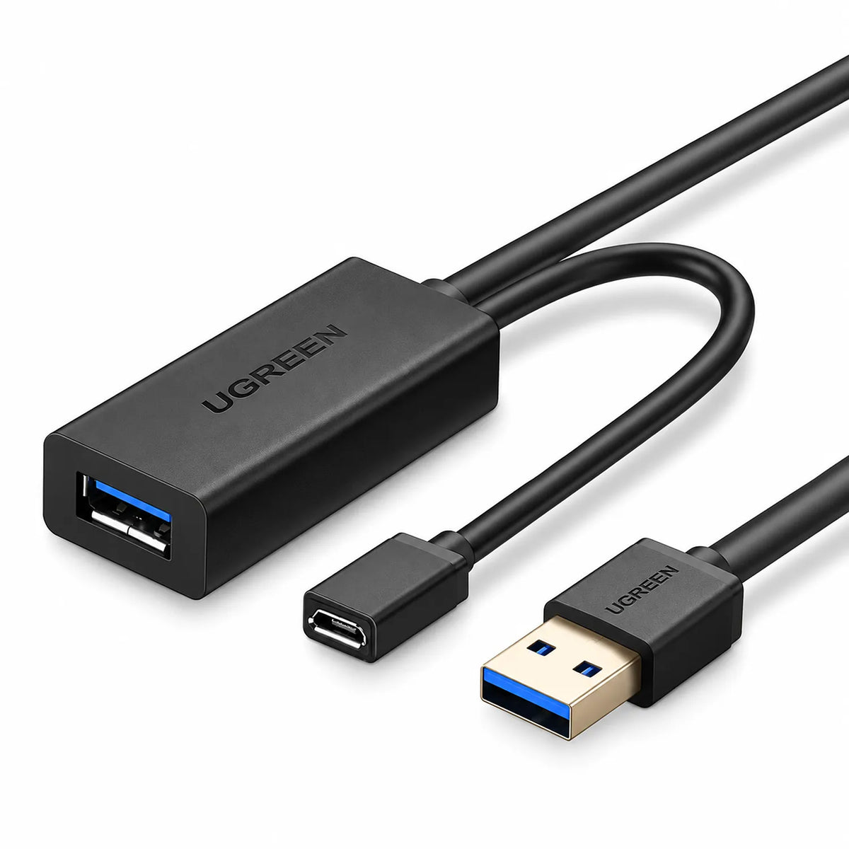 UGREEN USB 3.0 Active Extension Cable with Signal Booster and Gold Plated Connectors -tpstech.in