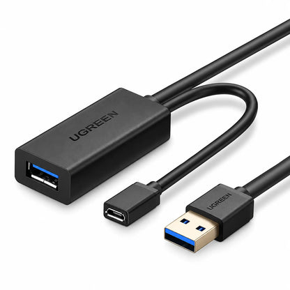 UGREEN USB 3.0 Active Extension Cable with Signal Booster and Gold Plated Connectors -tpstech.in