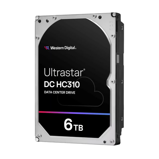 Western Digital Ultrastar DC HC310 6TB 3.5" SATA 7200RPM Data Centre Internal Hard Drive