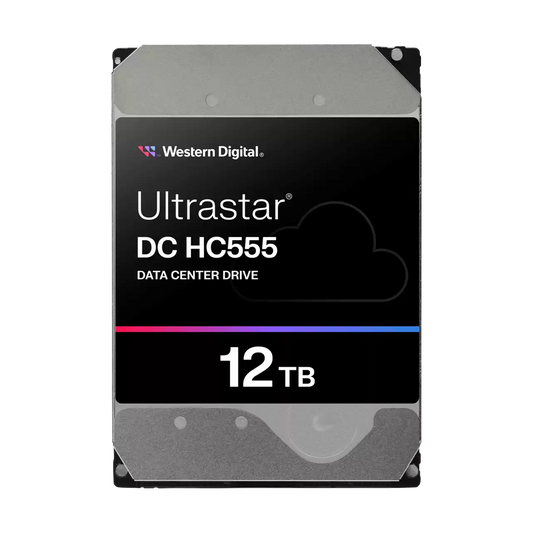Western Digital Ultrastar DC HC555 12TB 3.5" SAS 7200RPM Data Center Enterprise NAS Hard Drive