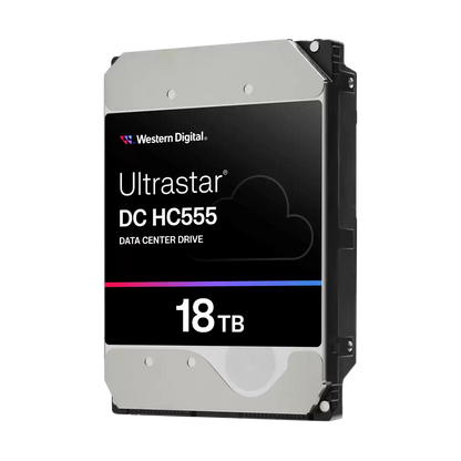 Western Digital Ultrastar DC HC555 18TB 3.5" SATA 7200RPM Data Center Hard Drive