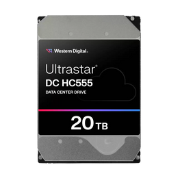 Western Digital Ultrastar HC555 20TB 3.5" SATA Data Center Enterprise NAS Drive