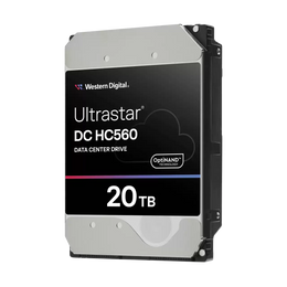 Western Digital Ultrastar DC HC560 20TB 3.5" SATA 6Gb/s 7200RPM Enterprise NAS Hard Drive