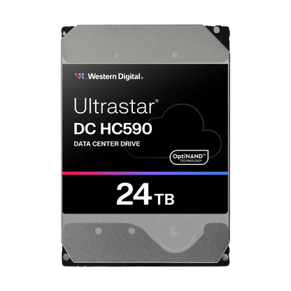 Western Digital Ultrastar DC HC590 24TB 3.5" SATA 7200RPM Data Centre Hard Drive