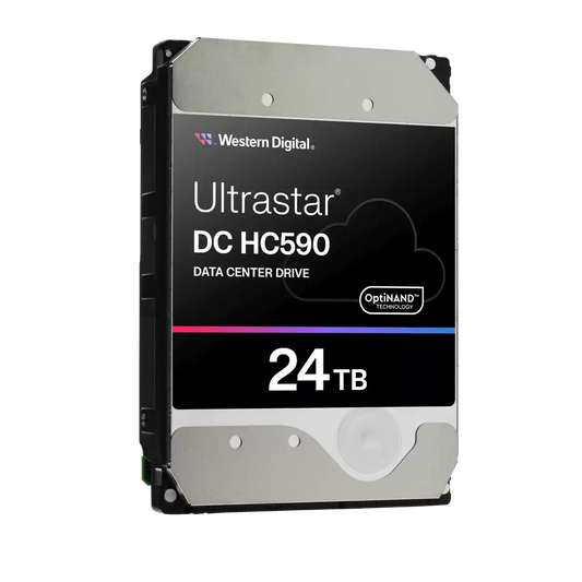Western Digital Ultrastar DC HC590 24TB 3.5" SATA 7200RPM Data Centre Enterprise NAS Hard Drive
