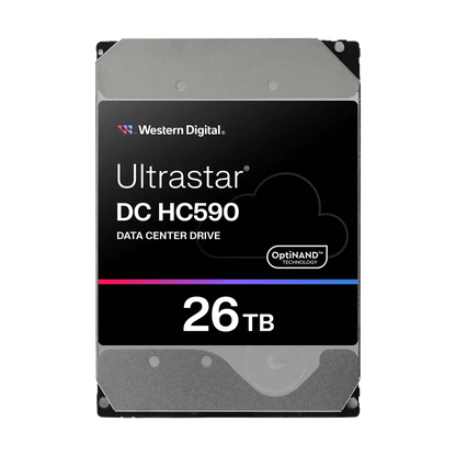 Western Digital Ultrastar DC HC590 26TB 3.5" SATA 7200RPM Data Centre Hard Drive