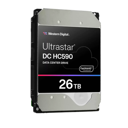Western Digital Ultrastar DC HC590 26TB 3.5" SATA 7200RPM Data Centre Hard Drive