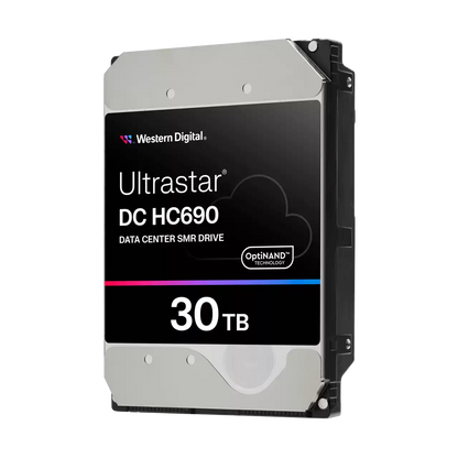 Western Digital Ultrastar DC HC690 30TB 3.5" SATA 7200RPM Data Centre Hard Drive