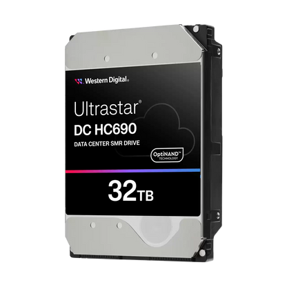 Western Digital Ultrastar DC HC690 32TB 3.5" SATA 7200RPM Data Centre Hard Drive