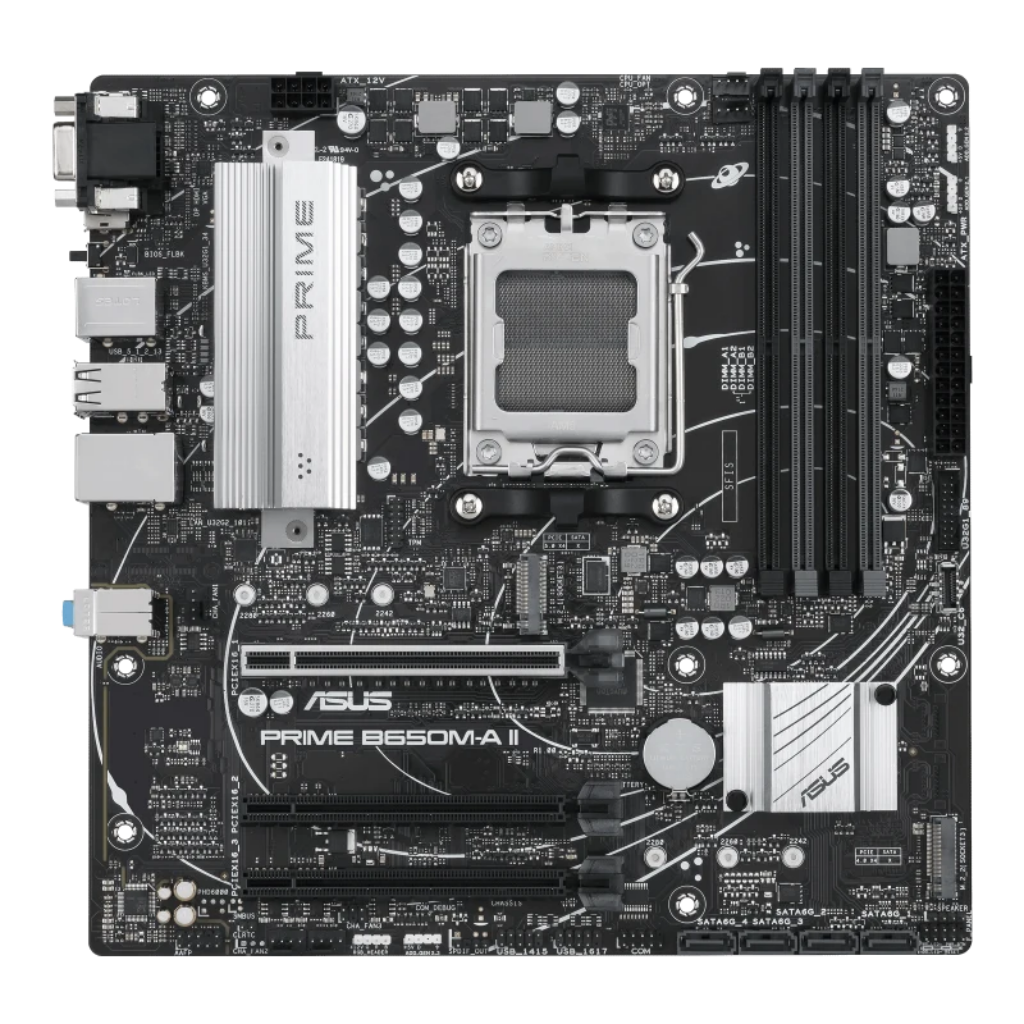 ASUS PRIME B650M-A II-CSM AMD AM5 DDR5 m-ATX Motherboard