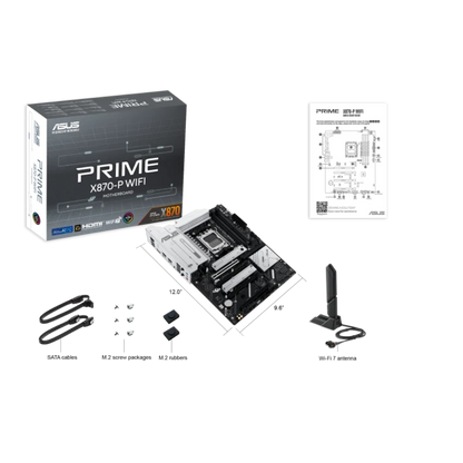 ASUS PRIME X870-P WIFI AMD AM5 DDR5 ATX Motherboard