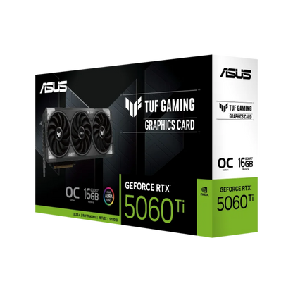 ASUS TUF Gaming GeForce RTX 5060 Ti 16GB GDDR7 OC Edition Graphics Card