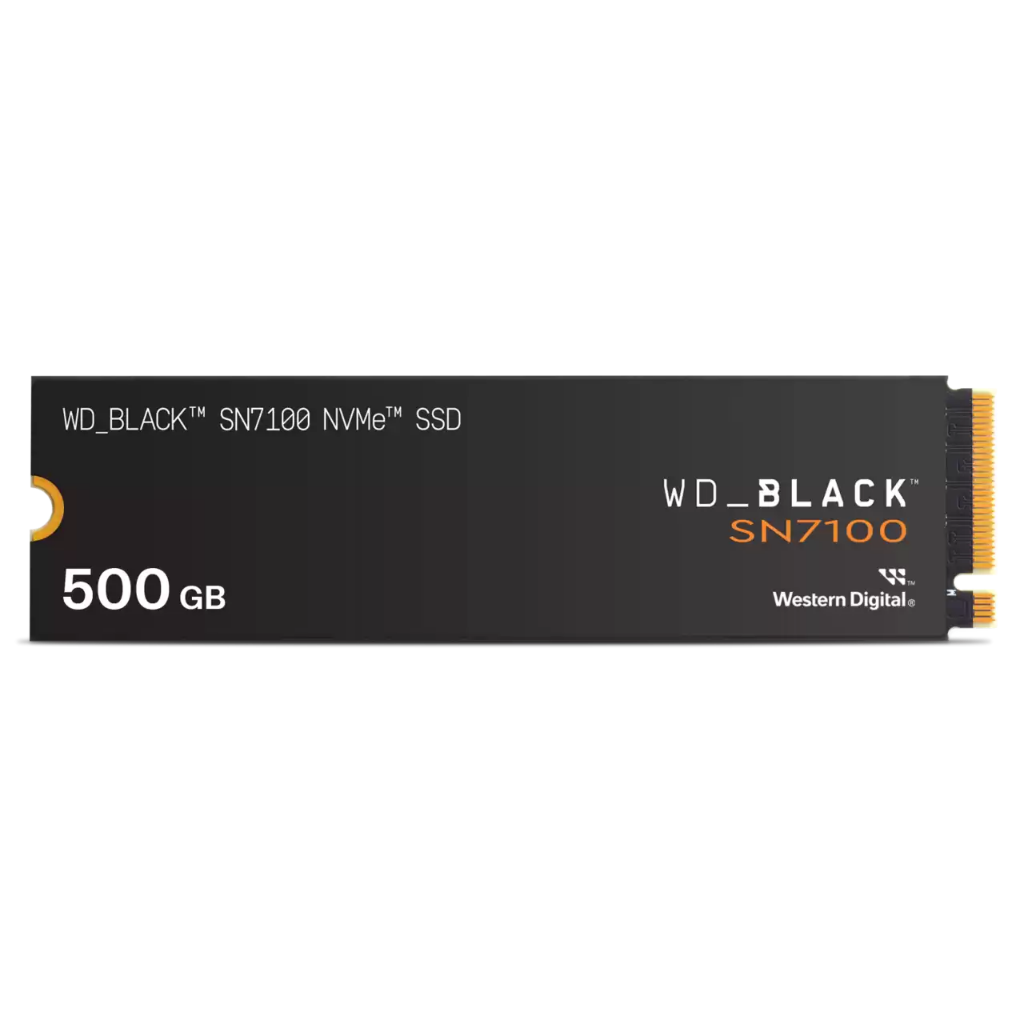 Western Digital Black SN7100 500GB M.2 NVMe PCIe Gen4 Internal Solid-State Drive