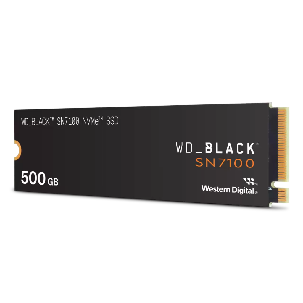 Western Digital Black SN7100 500GB M.2 NVMe PCIe Gen4 Internal Solid-State Drive