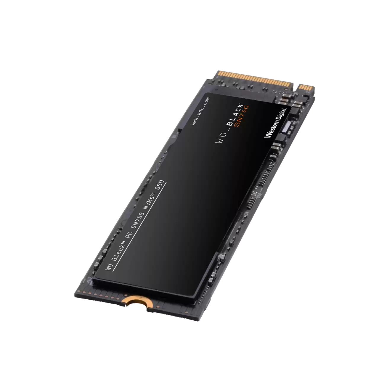 Western Digital SN750 2TB M.2 NVMe Internal Solid State Drive - Black
