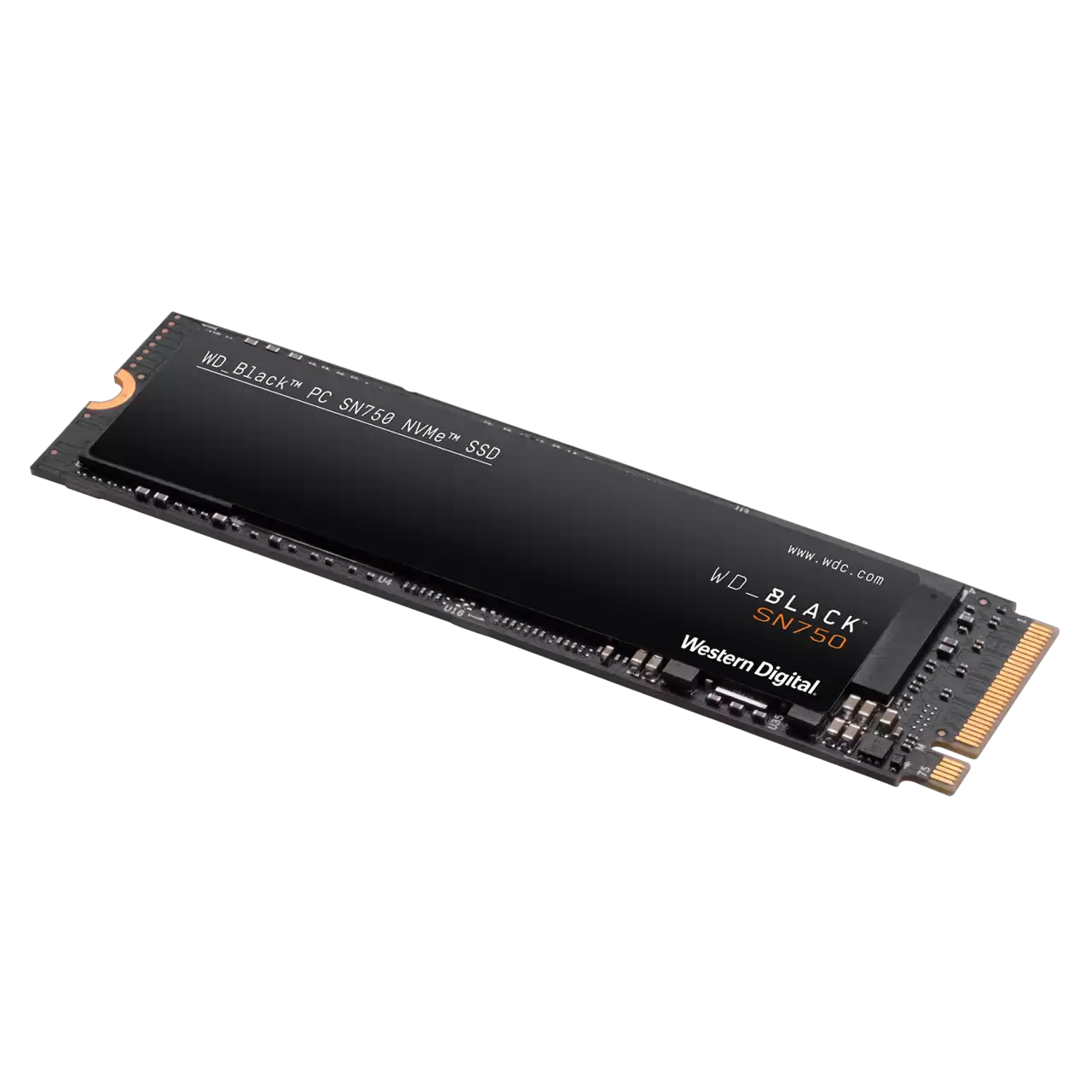 Western Digital SN750 2TB M.2 NVMe Internal Solid State Drive - Black