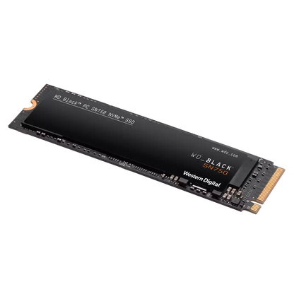 Western Digital SN750 2TB M.2 NVMe Internal Solid State Drive - Black