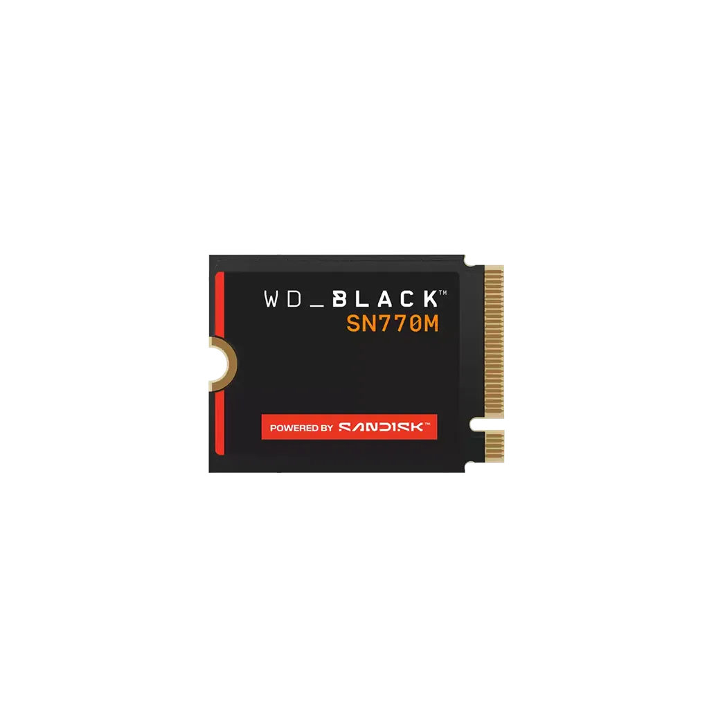 WD_BLACK SN770M M.2 2230 NVMe SSD front view powered by SanDisk -tpstech.in