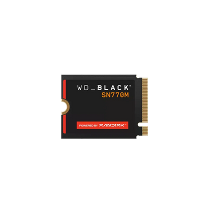 WD_BLACK SN770M M.2 2230 NVMe SSD front view powered by SanDisk -tpstech.in