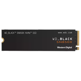 Western Digital Black SN850X 1TB M.2 NVMe PCIe 4.0 Internal SSD with Heatsink