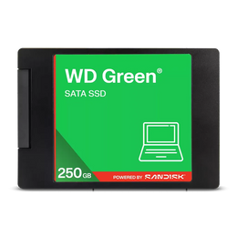 WD Green WDS250G5G0A 250GB 2.5 Inch SATA Internal SSD front view with product label -tpstech.in