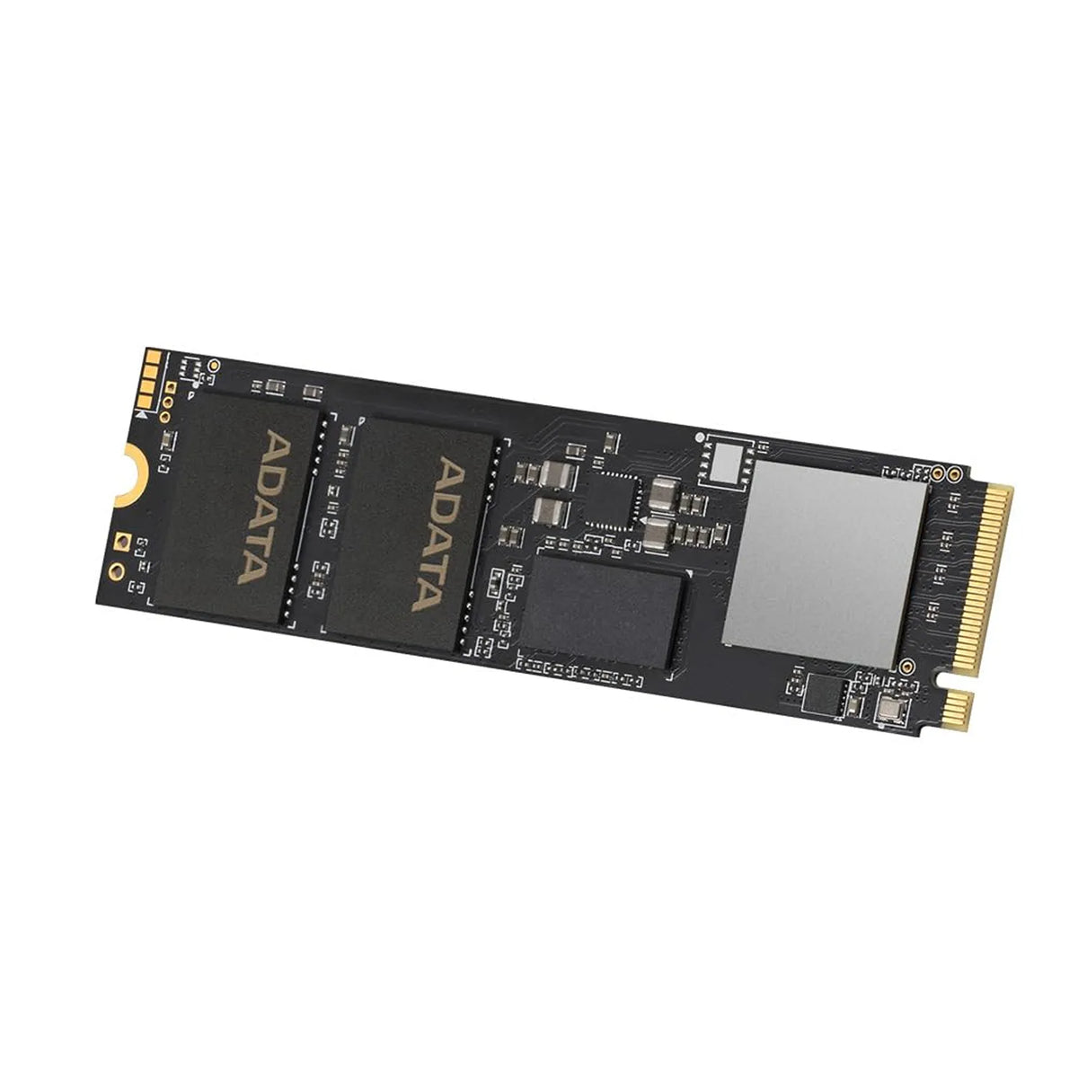 XPG GAMMIX S60 512GB NVMe PCIe Gen4 M.2 SSD PCB showing ADATA 3D NAND flash memory and controller -tpstech.in