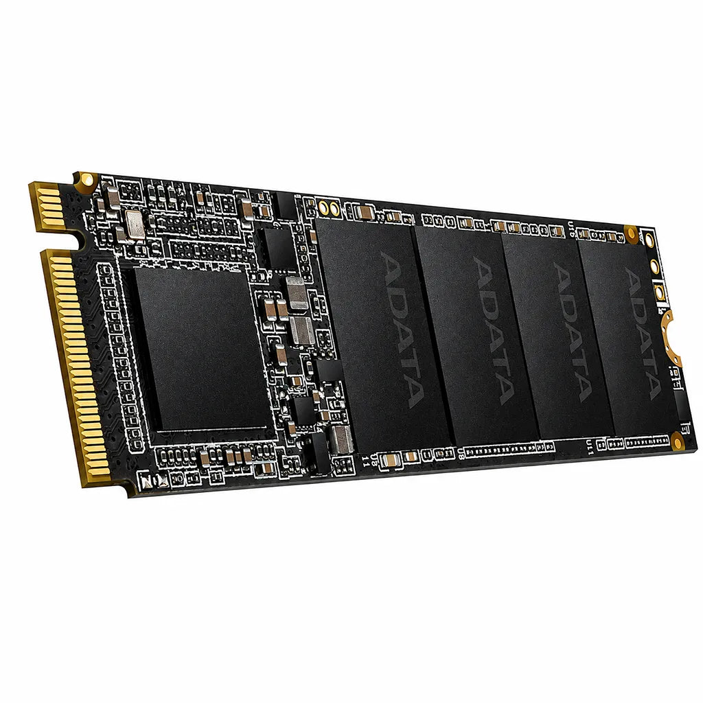 Angled view of XPG SX6000 Lite 128GB M.2 NVMe PCIe Gen3x4 Internal SSD for desktop and laptop storage upgrades -tpstech.in
