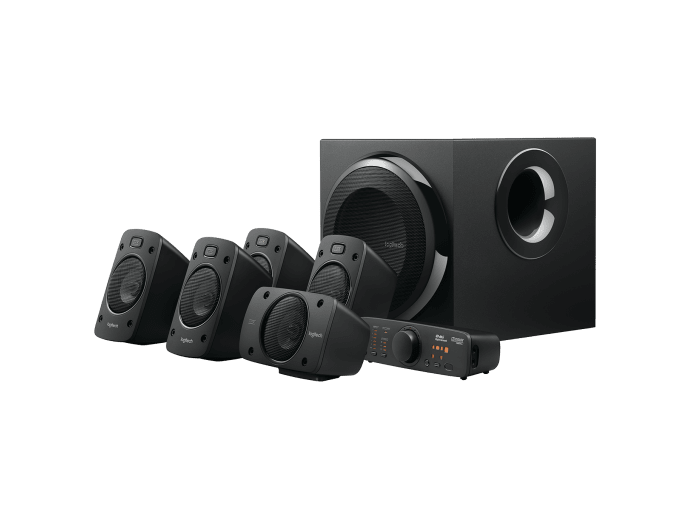 Logitech Z906 5.1 Channel Surround Sound Speaker System - Black