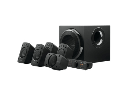 Logitech Z906 5.1 Channel Surround Sound Speaker System - Black
