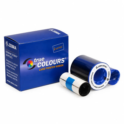 Zebra 800015-440IN True Colours card printer ribbon box for iSeries printers-tpstech.in