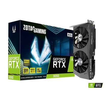 ZOTAC Gaming GeForce RTX 3050 ECO Dual 8GB GDDR6 Graphics Card