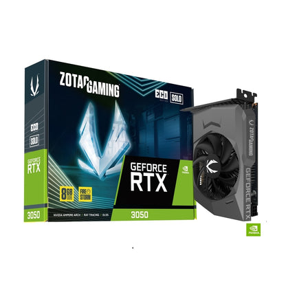 ZOTAC Gaming GeForce RTX 3050 ECO Solo 8GB GDDR6 Graphics Card