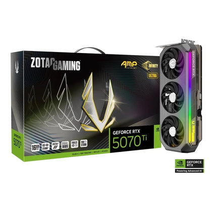 Zotac Gaming GeForce RTX 5070 Ti AMP Extreme INFINITY ULTRA 16GB GDDR7 Graphics Card