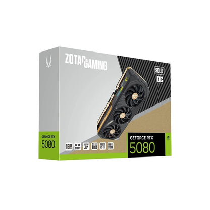 ZOTAC GAMING GeForce RTX 5080 SOLID OC 16GB GDDR7 Graphics Card