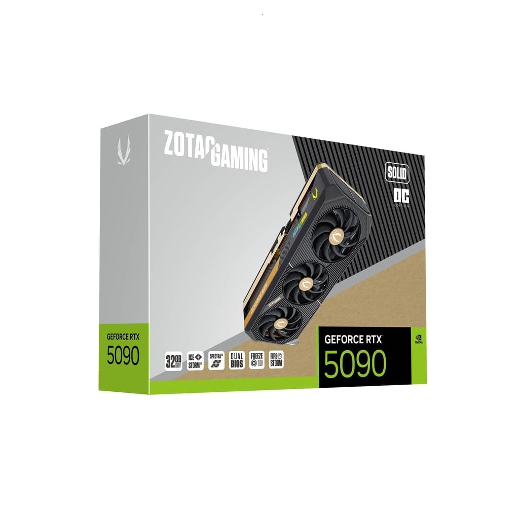 ZOTAC GAMING GeForce RTX 5090 SOLID OC 32GB DDR7 Graphics Card