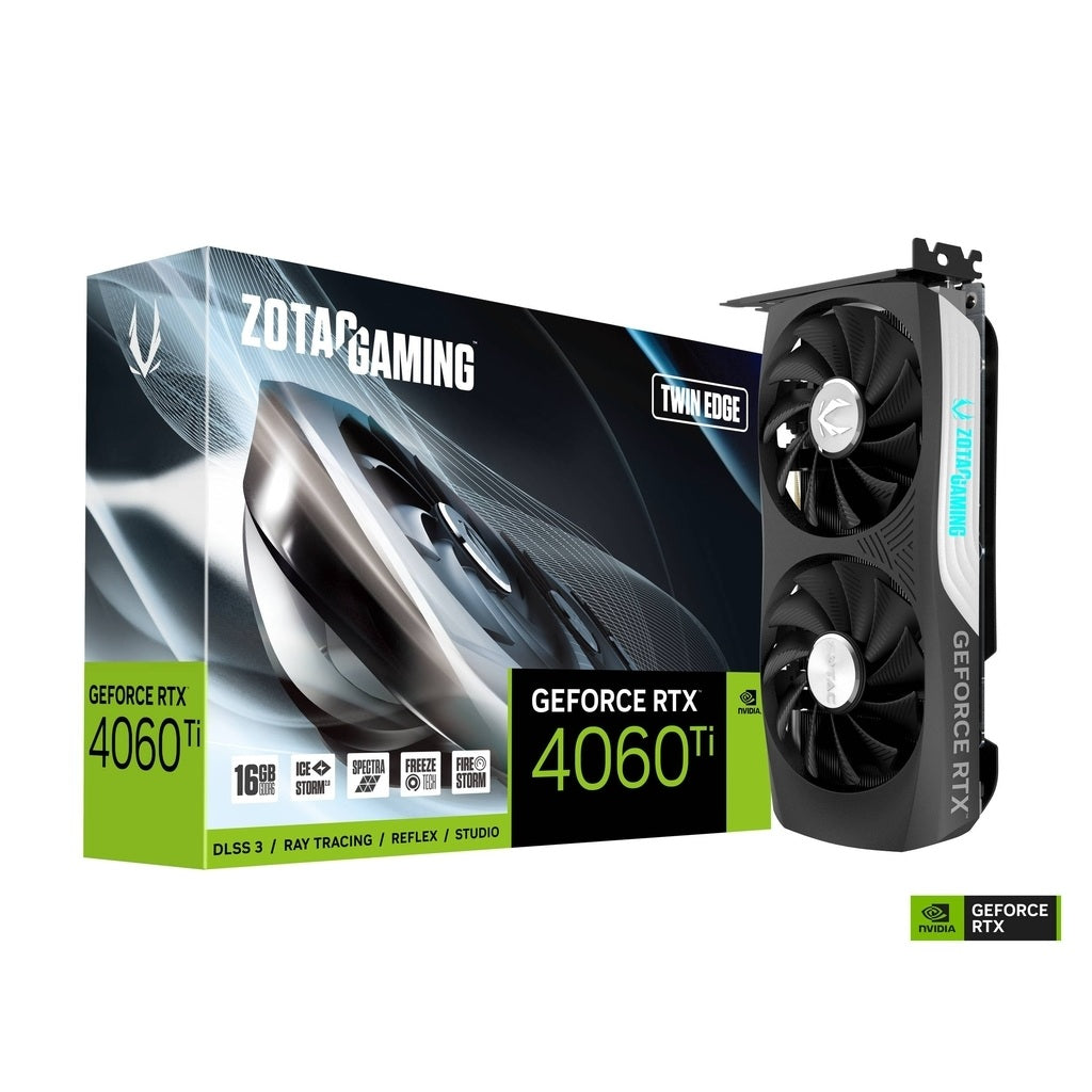 ZOTAC GAMING GeForce RTX 4060 Ti 16GB Twin Edge Graphics Card
