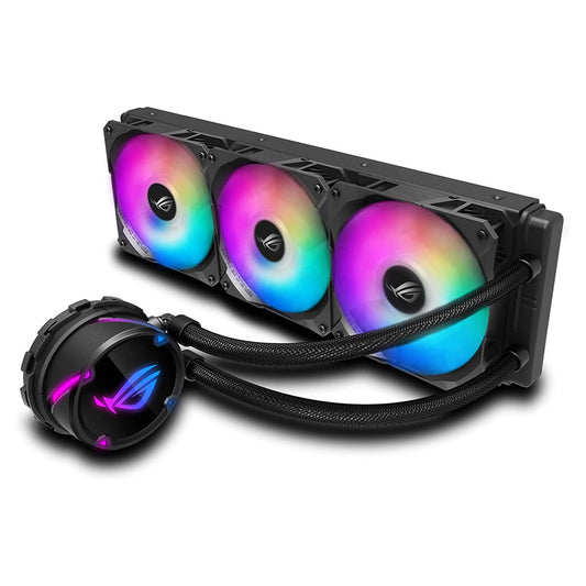 ASUS ROG STRIX LC 360 RGB AIO 360mm Liquid Cooler with Triple 120mm PWM Fans