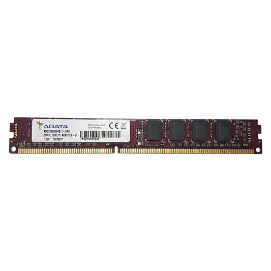 [RePacked] ADATA 4GB DDR3L RAM 1600MHz CL11 U-DIMM Desktop Memory