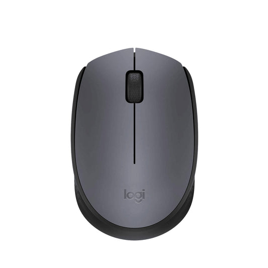 [RePacked] Logitech M170 Wireless Optical Grey Mouse with 2.4 GHz Technology and Ambidextrous Design