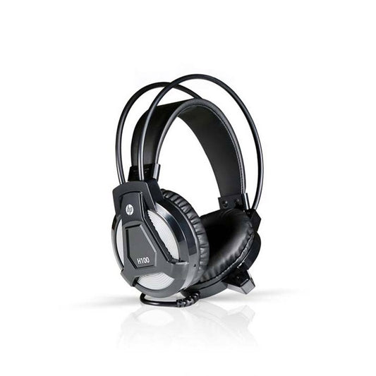 [RePacked] HP H100 Gaming Wired Over-Ear Headset with 50mm Driver and Microphone