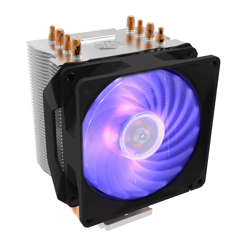 Cooler Master Hyper H410R RGB CPU Cooler with 92mm PWM Fan and LED Controller