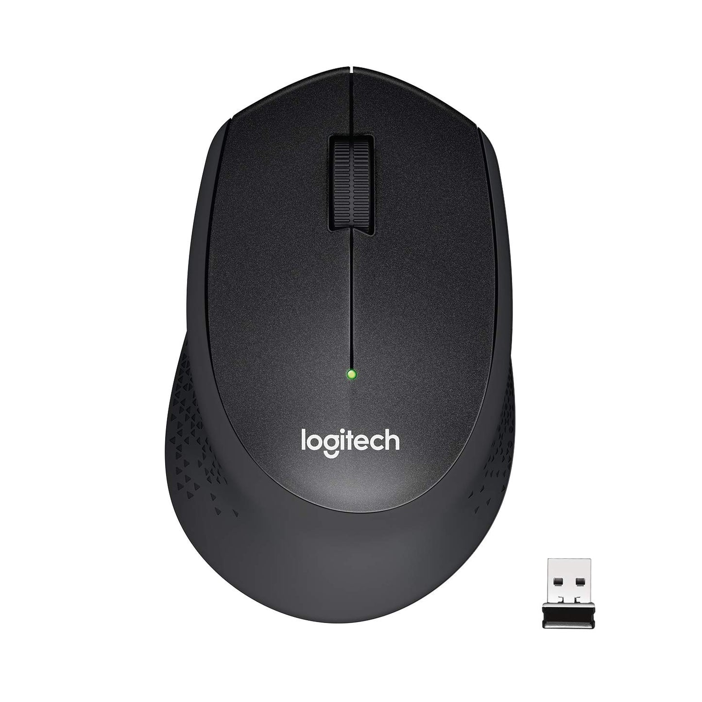 Logitech M331 Silent Plus Wireless Optical Mouse Black with 1000DPI and 2.4 GHz Technology