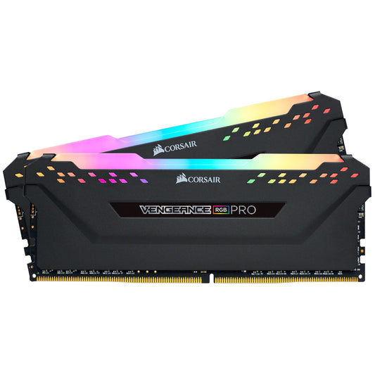Corsair Vengeance RGB Pro 64GB (2x32GB) DDR4 RAM 3600MHz CL18 Desktop Gaming Memory
