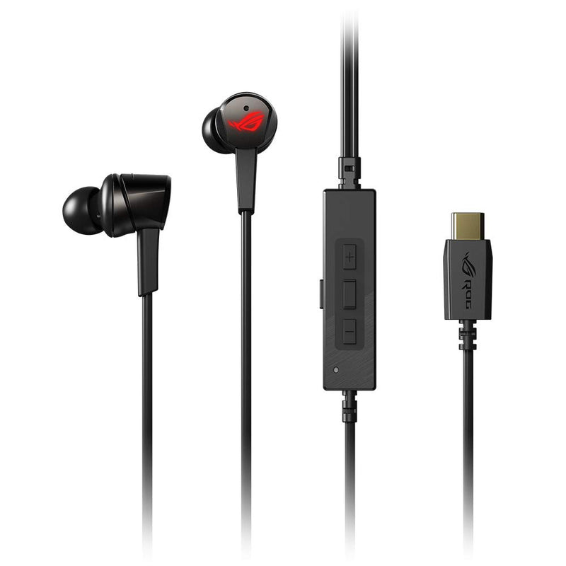 ASUS ROG Cetra In-Ear Wired USB-C Active Noise Cancelling Gaming  Headphone with LED lighting