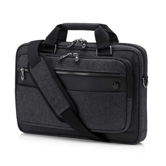 HP 6KD04AA Executive 14-Inch Slim Top Load Laptop Bag with Built-in USB Charging Port